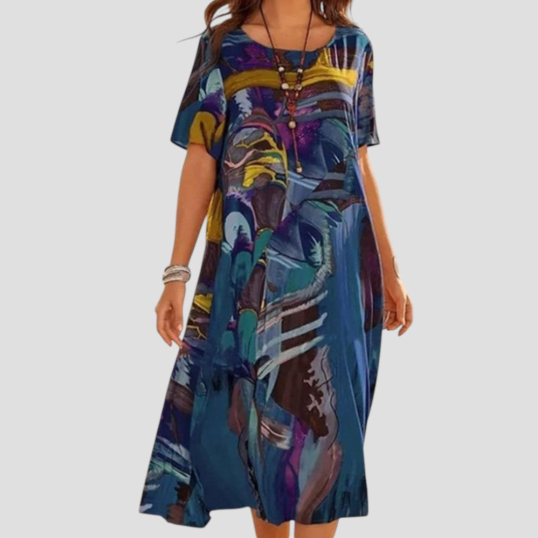 Vittoria – Robe d'été midi fluide