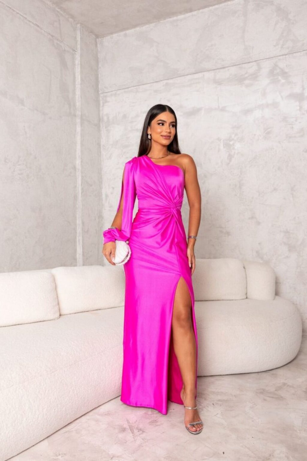 Esmée – Élégante robe de soirée verte