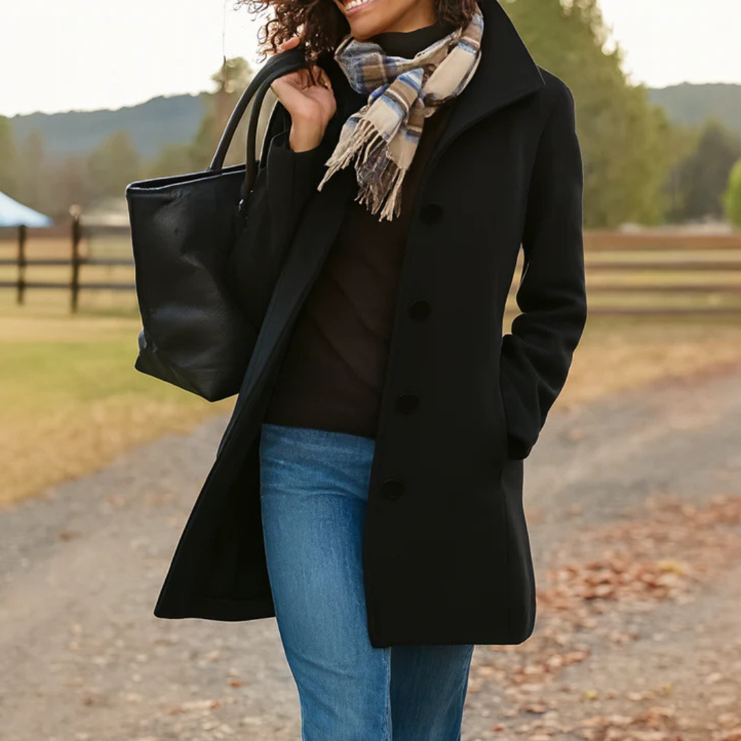 Blaisine - Manteau classique pour journées fraîches