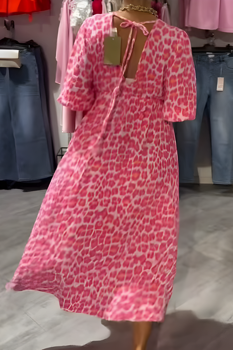 Delphina – Robe d’été légère en lin