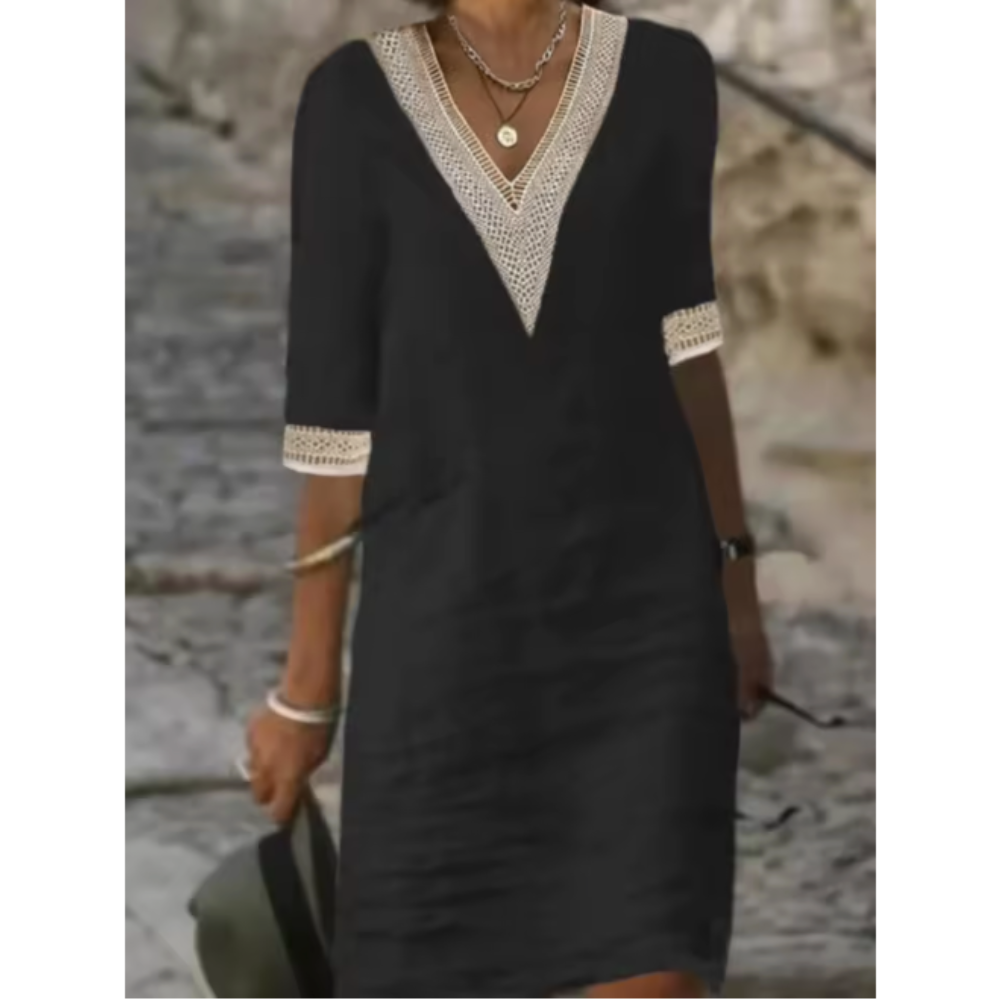 Gabrielle – Robe blanche en dentelle