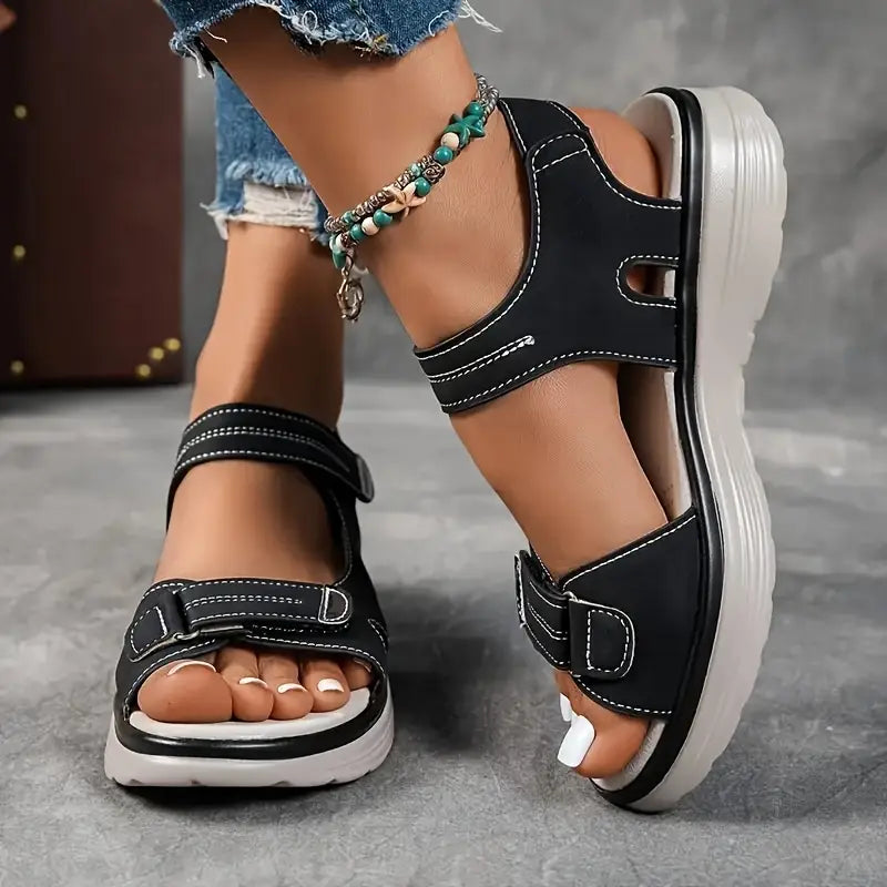 Célianne – Sandales orthopédiques compensées confortables