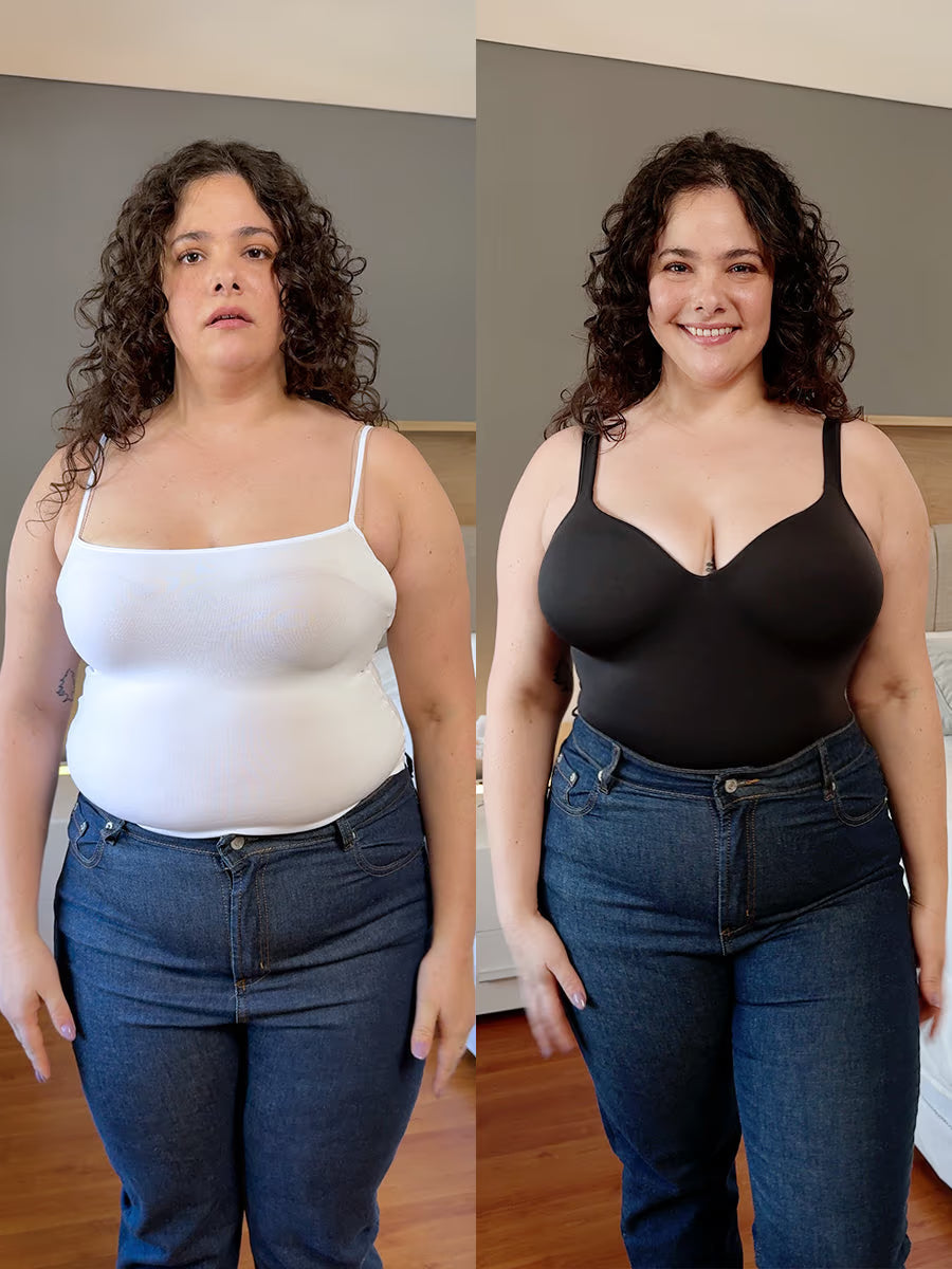 Éloane – Débardeur gainant avec soutien-gorge intégré