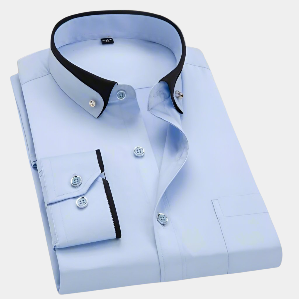 Gratien – Chemise classique à manches longues pour homme