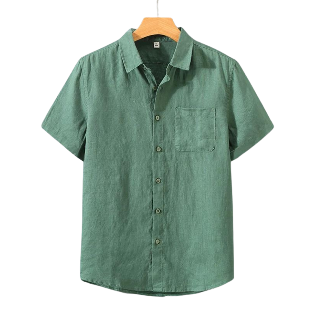 Cannes™ - Shirt en lin (Manches courtes)