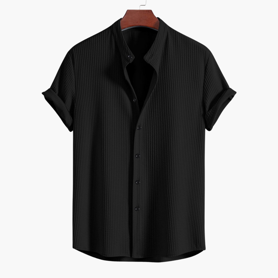 Maxence - Chemise à col montant pour homme