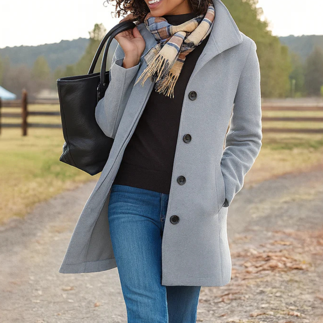 Blaisine - Manteau classique pour journées fraîches