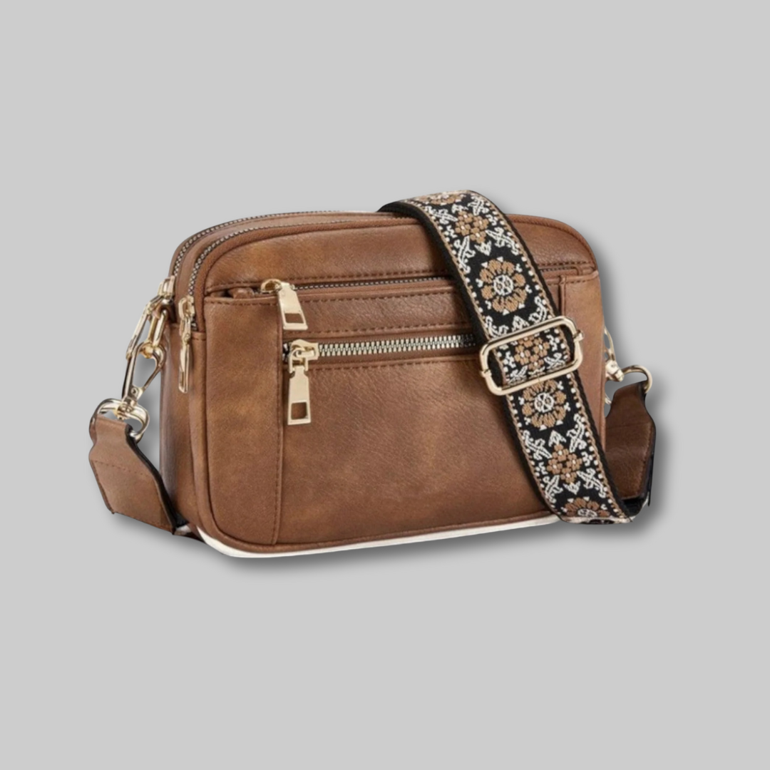 Huguette – Sac bandoulière en cuir élégant