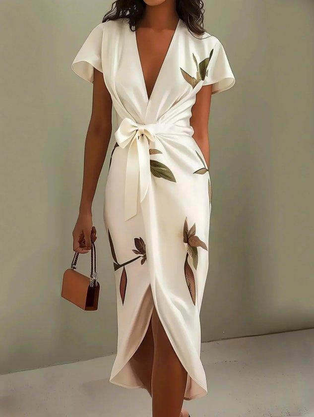 Lorette – Robe portefeuille élégante