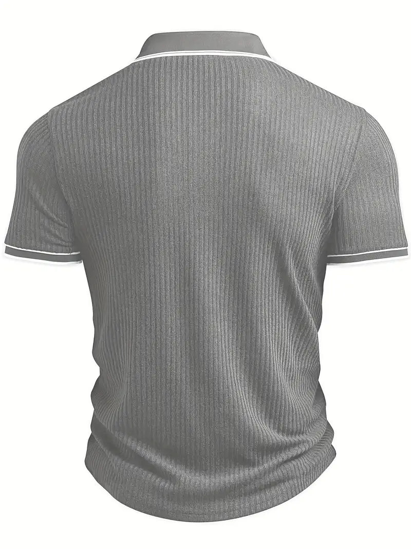 Louis – Polo structuré élégant