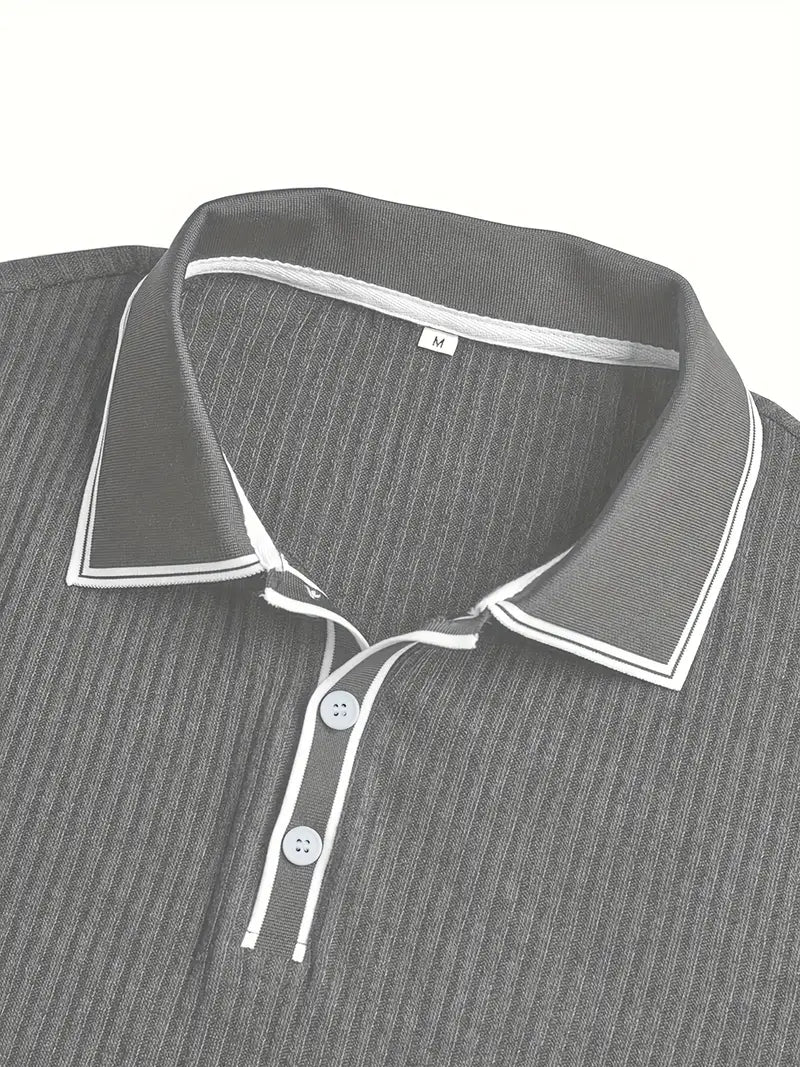 Louis – Polo structuré élégant