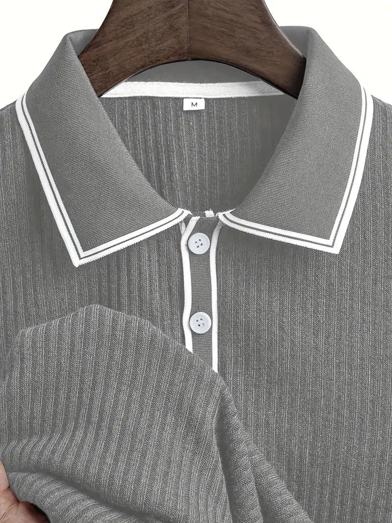 Louis – Polo structuré élégant