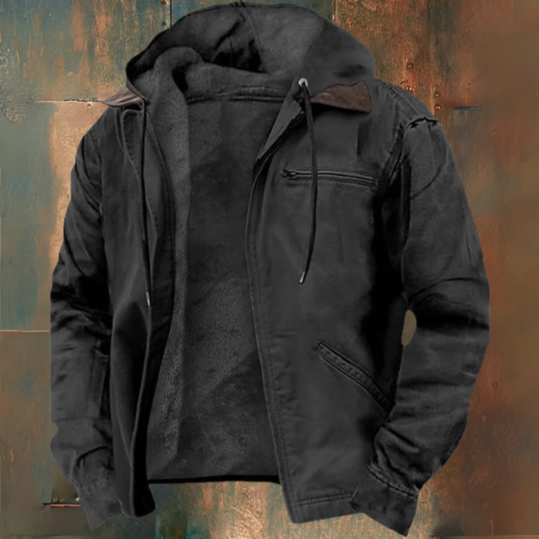 Raoul – Veste-gilet zippée à capuche