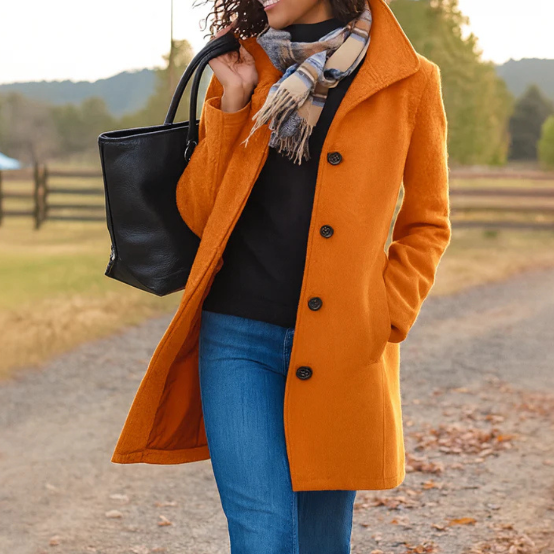 Blaisine - Manteau classique pour journées fraîches