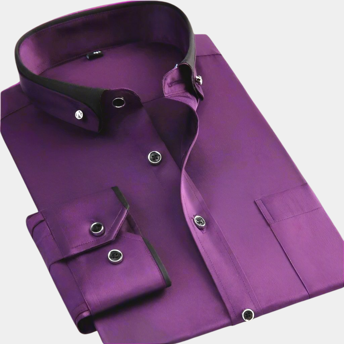 Gratien – Chemise classique à manches longues pour homme