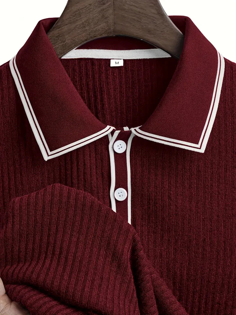 Louis – Polo structuré élégant