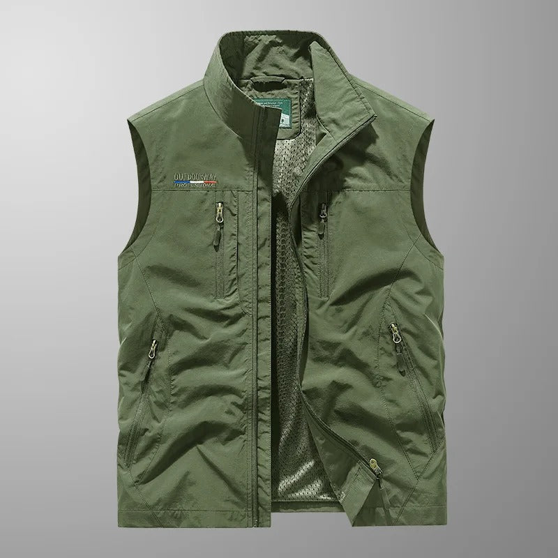 Kilian – Gilet cargo respirant avec multiples poches