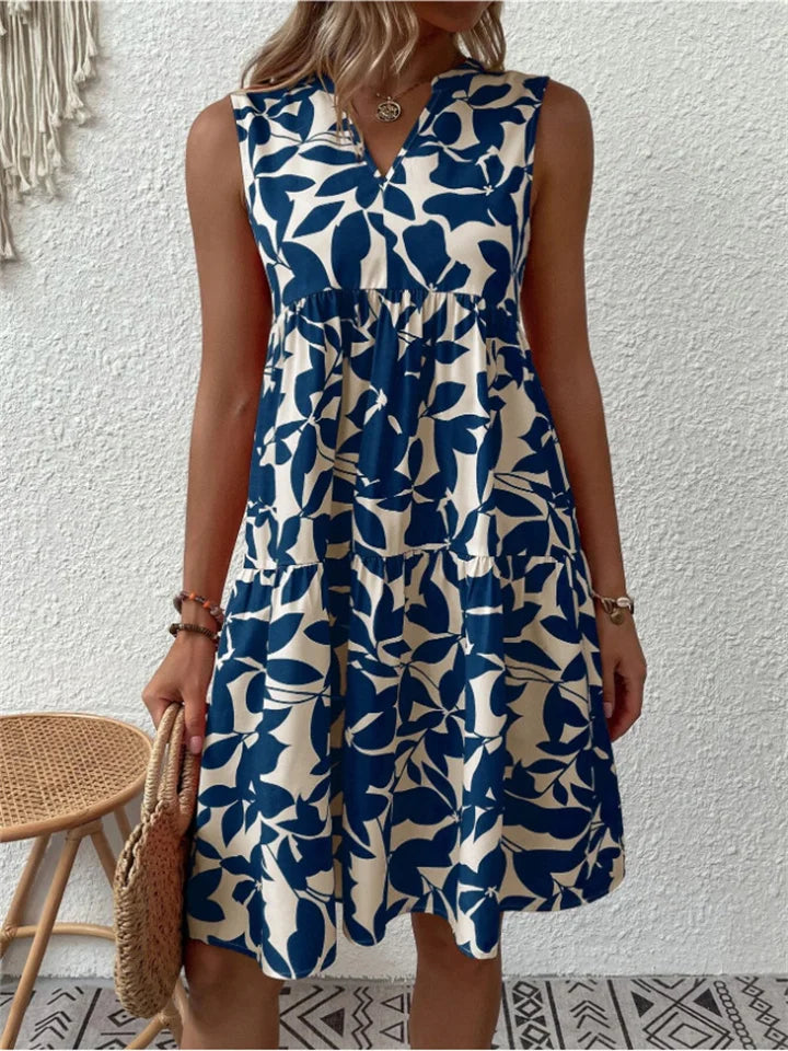 Zélia – Robe fluide à imprimé fleuri
