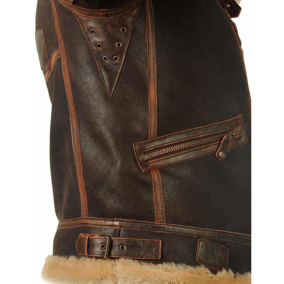 Guillaume – Veste de pilote chaude et élégante