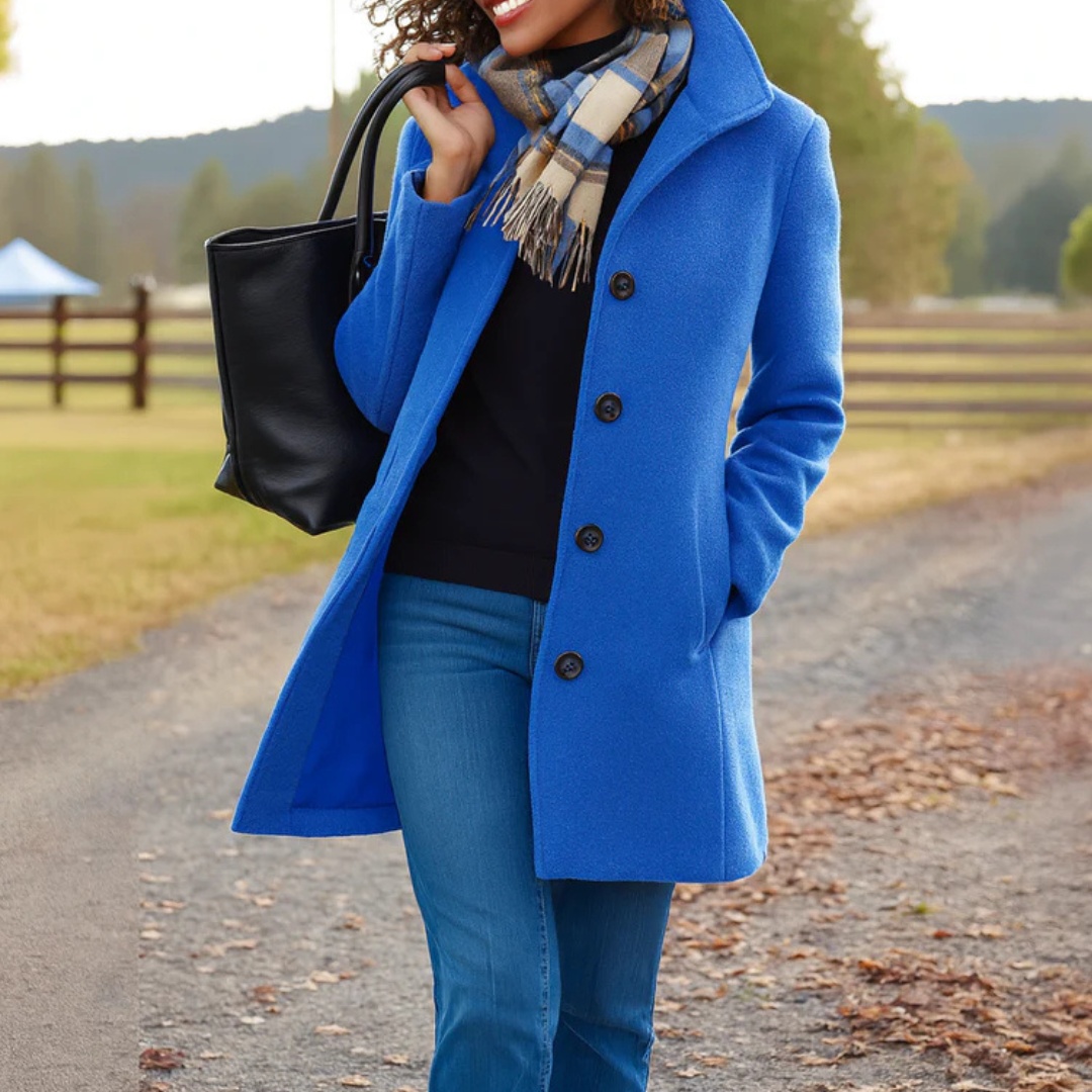 Blaisine - Manteau classique pour journées fraîches