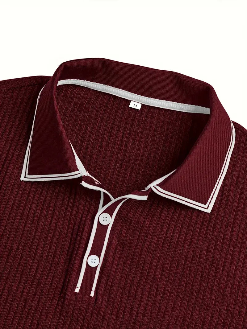 Louis – Polo structuré élégant