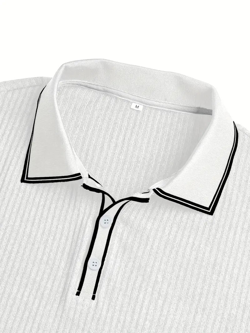 Louis – Polo structuré élégant