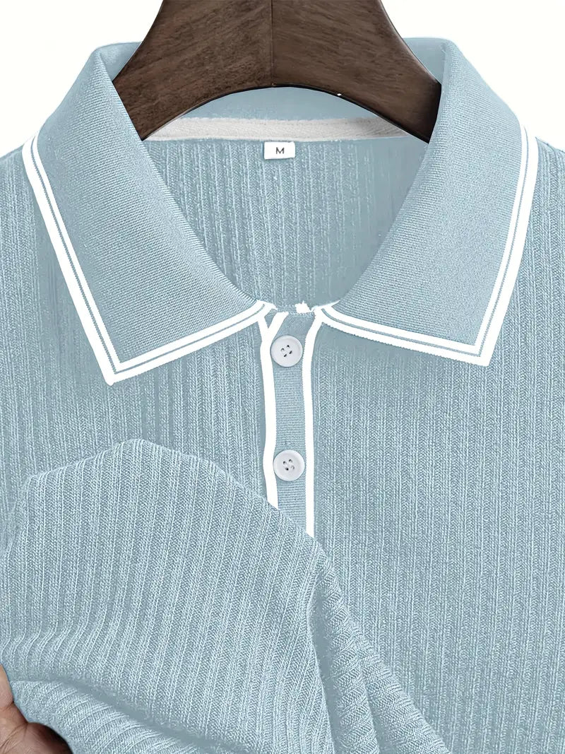 Louis – Polo structuré élégant