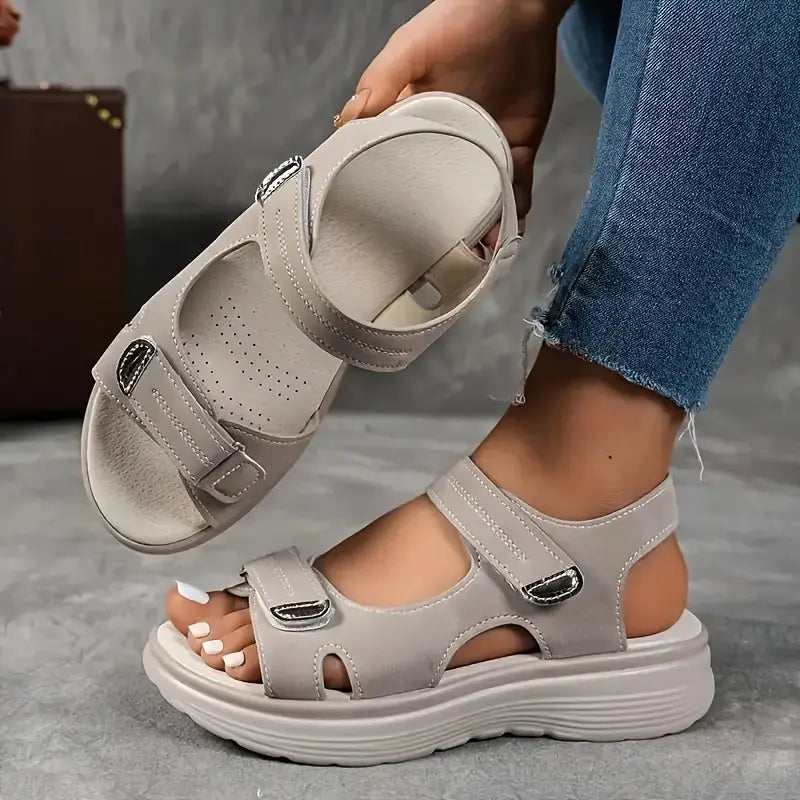 Célianne – Sandales orthopédiques compensées confortables