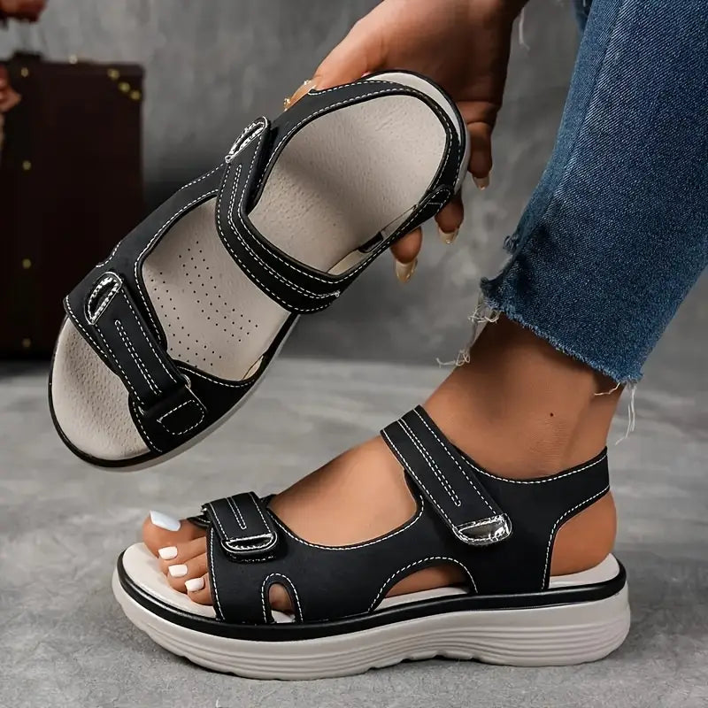 Célianne – Sandales orthopédiques compensées confortables