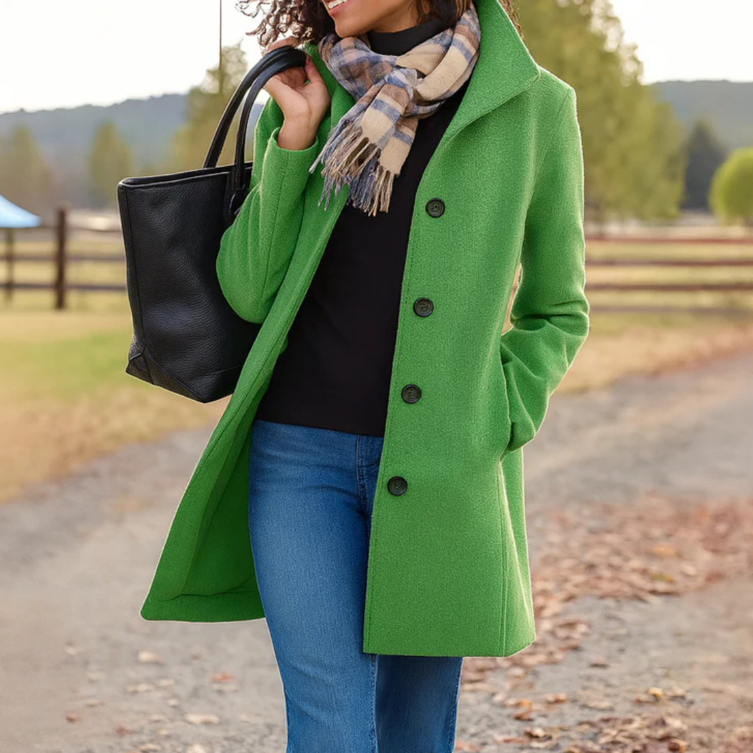 Blaisine - Manteau classique pour journées fraîches