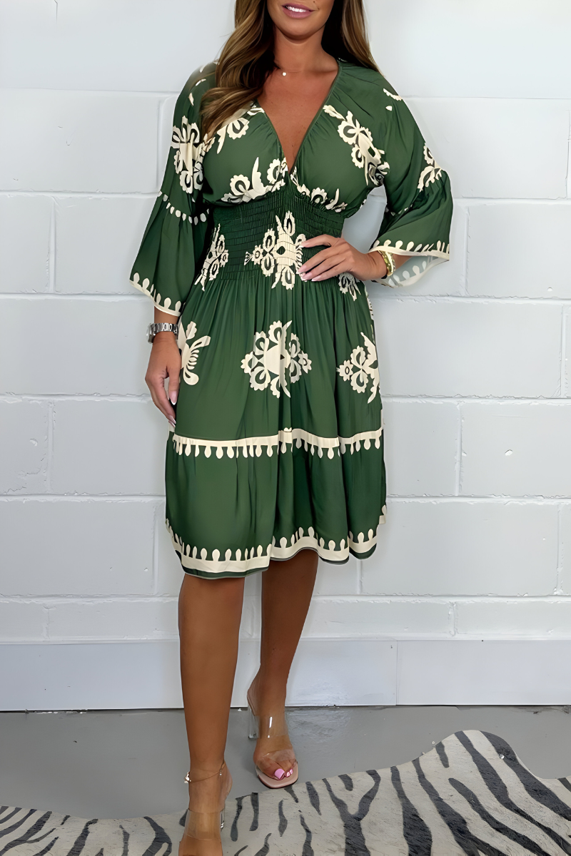 Aurélia – Robe bohème d'été élégante