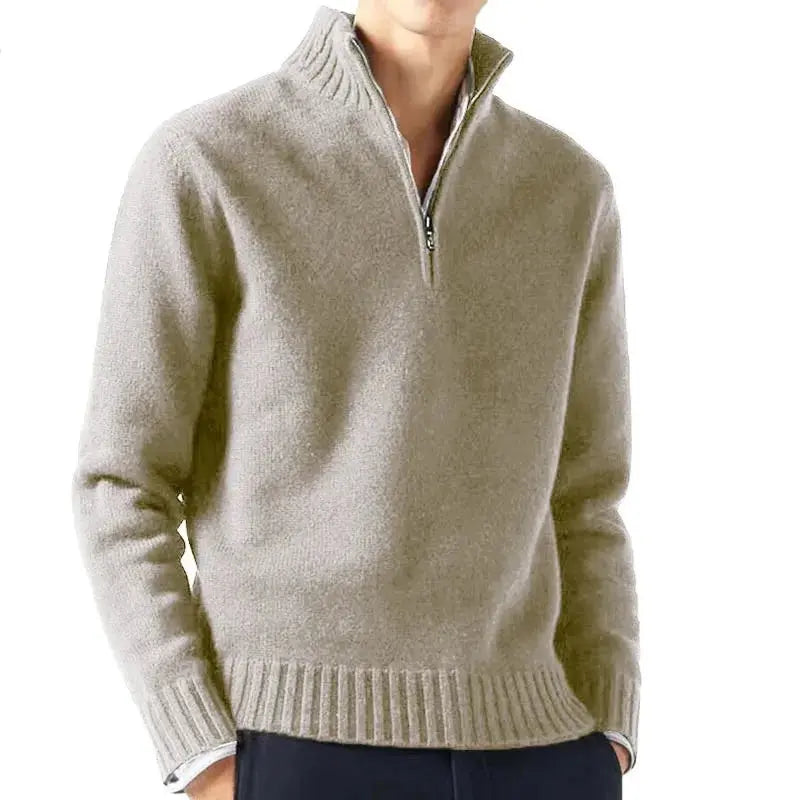 Pull Demi-Zippé Monaco