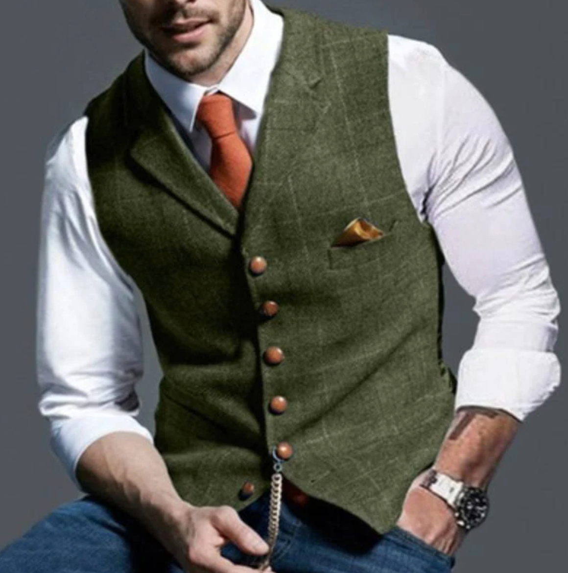 Roland - Gilet élégant avec confort suprême