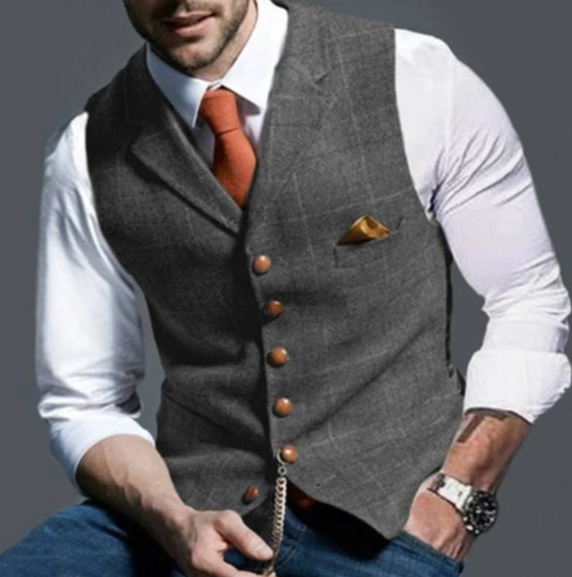 Roland - Gilet élégant avec confort suprême