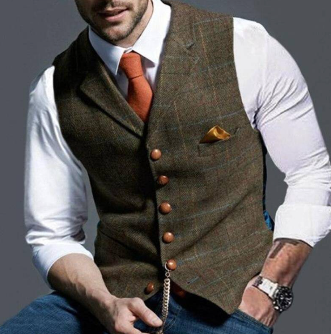 Roland - Gilet élégant avec confort suprême