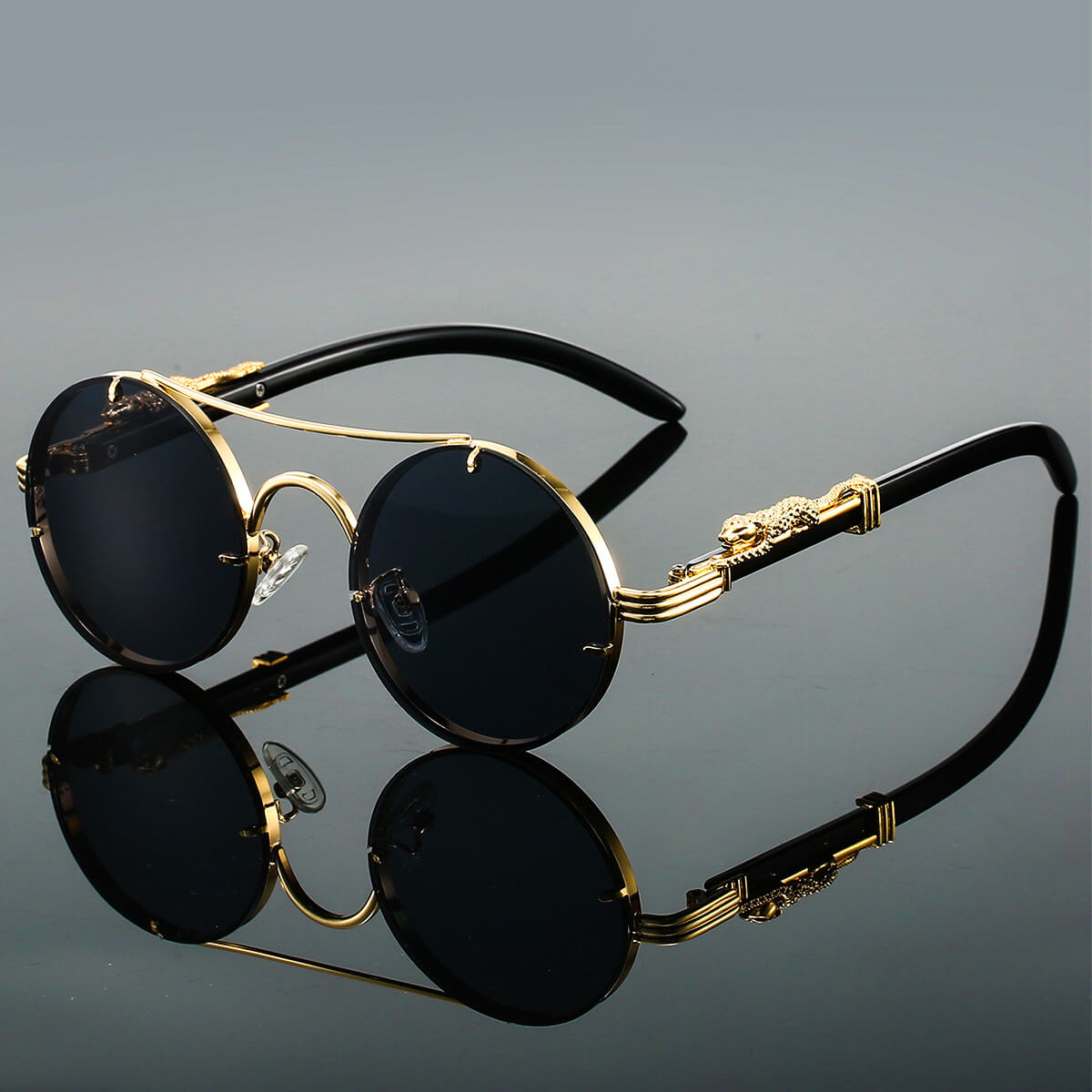 Léon – Lunettes de soleil rétro élégantes