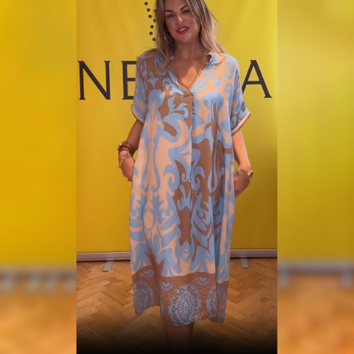 Bérénice - Robe florale élégante et intemporelle