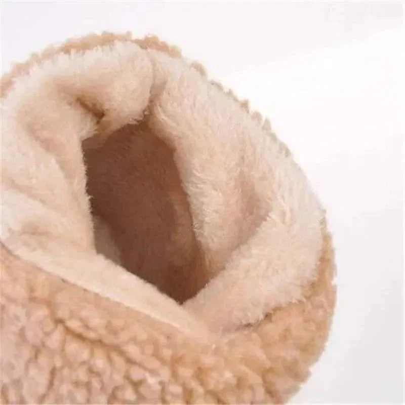 Jacqueline - Bottes mi-hautes en laine imperméables