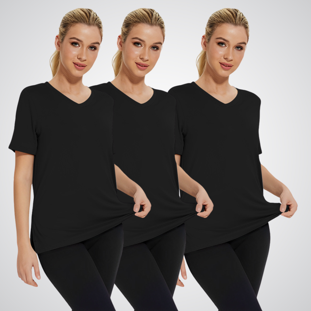 Zélia – Lot de t-shirts décontractés (lot de 3)