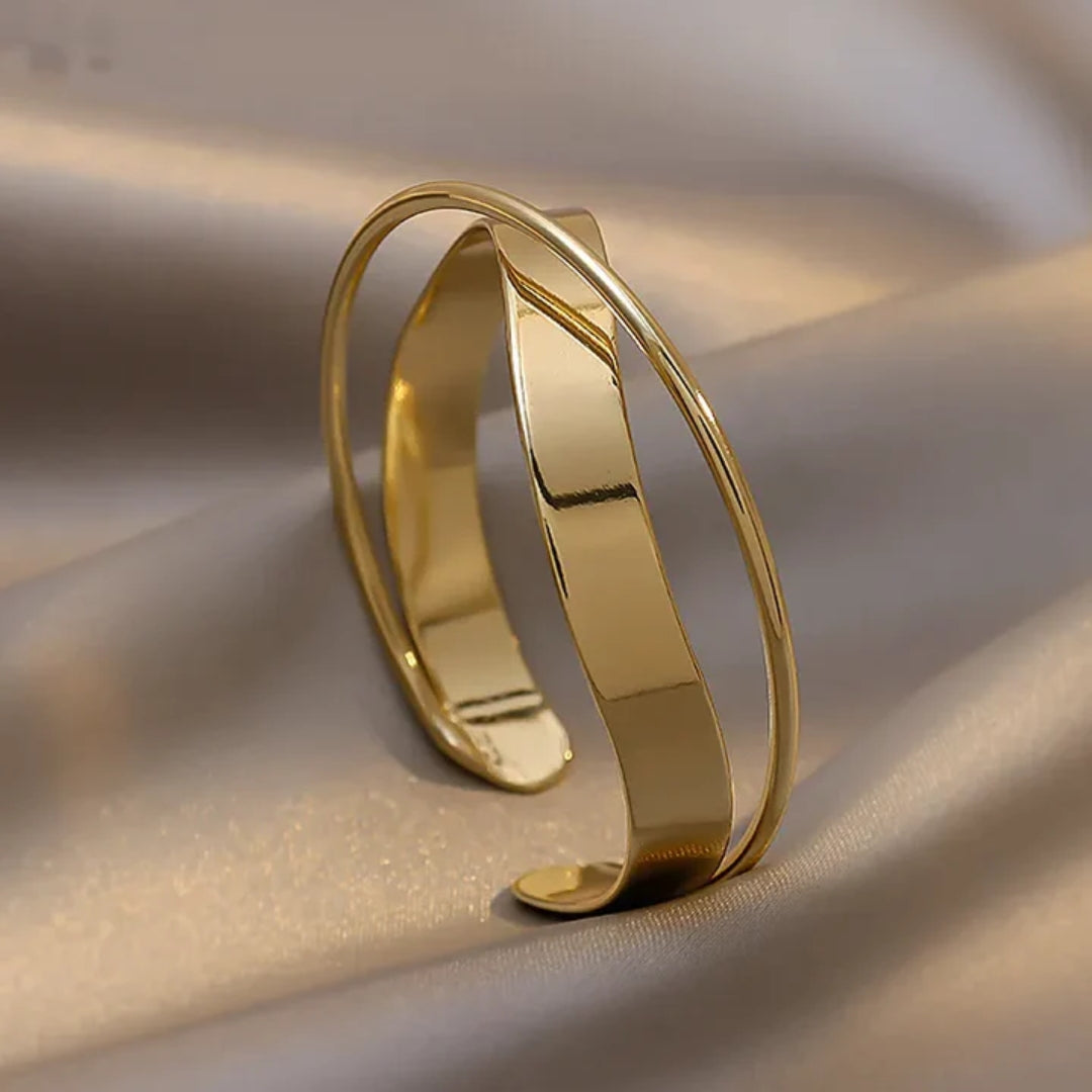 Doréline – Bracelet doré classique