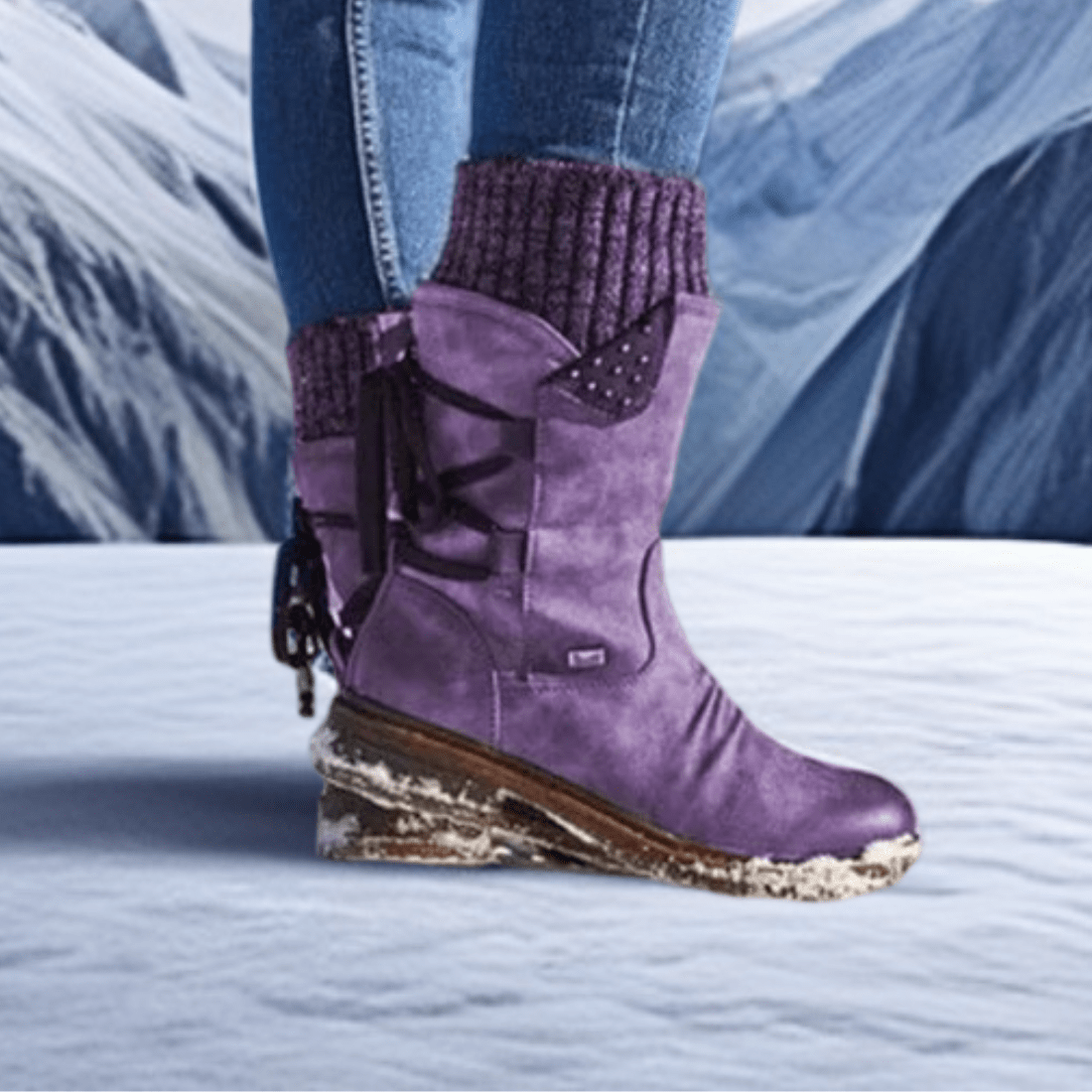 Mathilde – Bottes orthopédiques élégantes et confortables