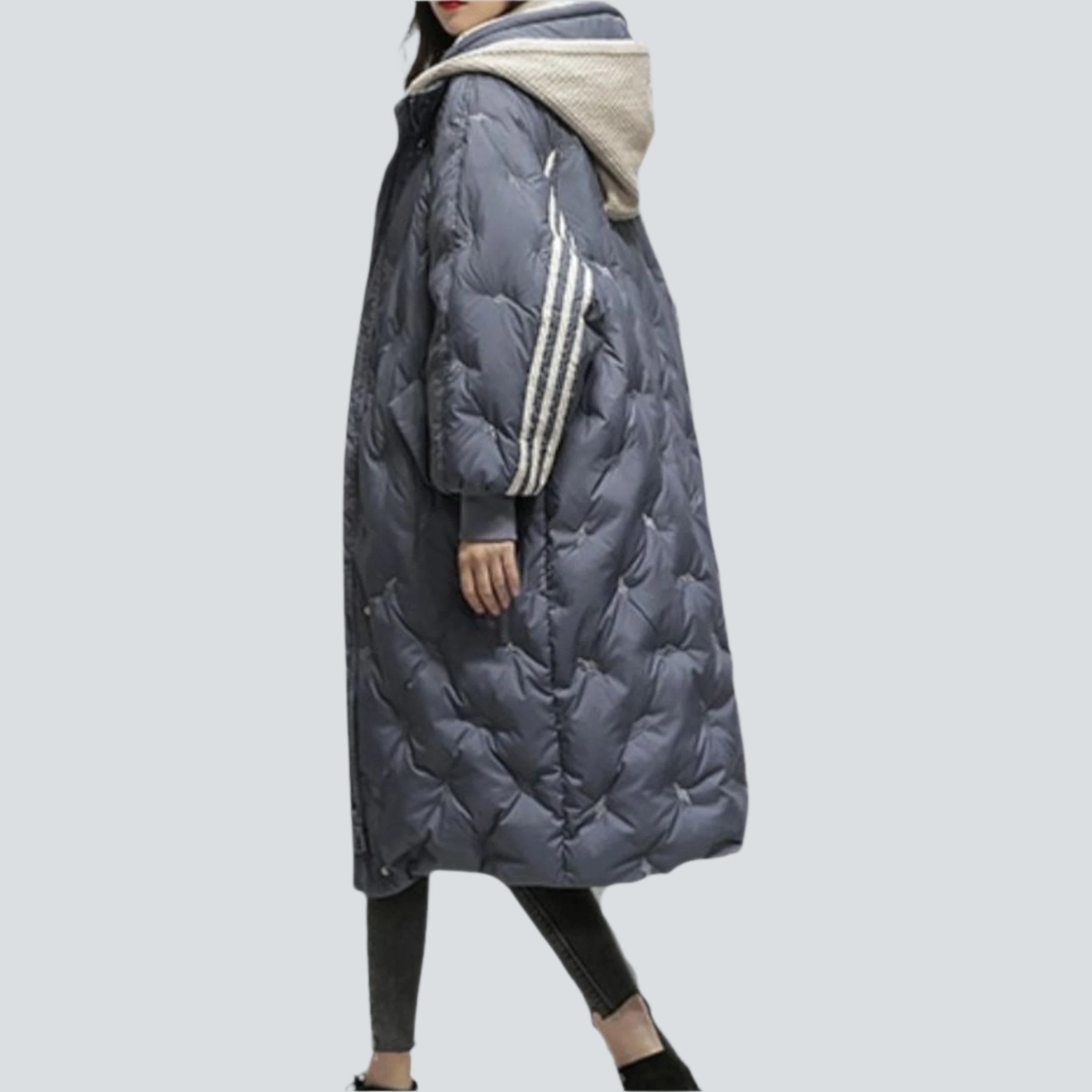 Amélina - Élégante veste d'hiver longue