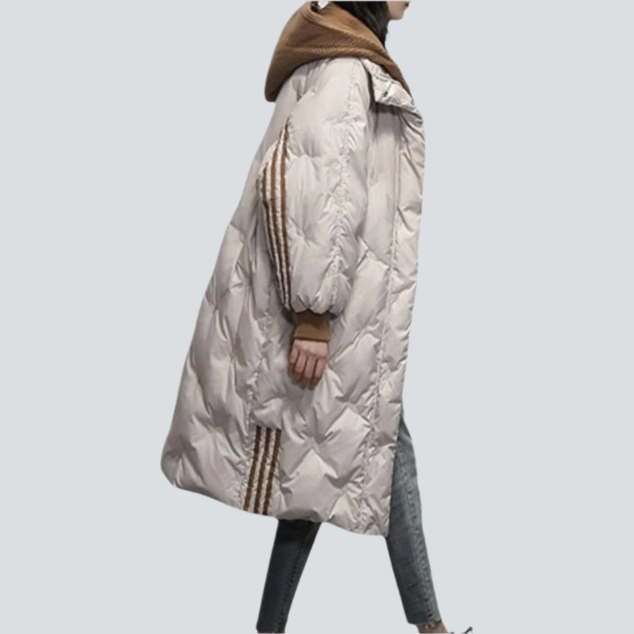 Amélina - Élégante veste d'hiver longue