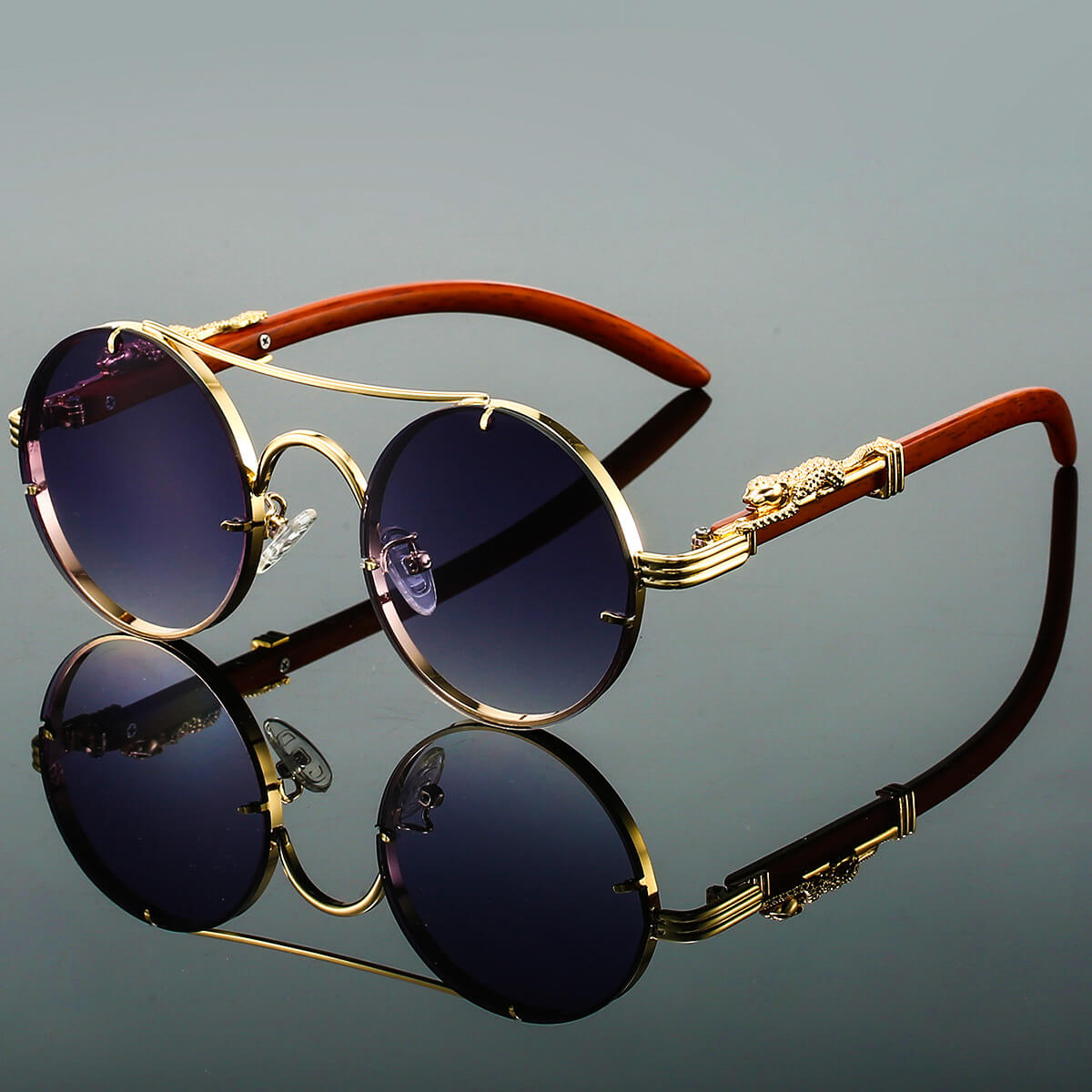 Léon – Lunettes de soleil rétro élégantes