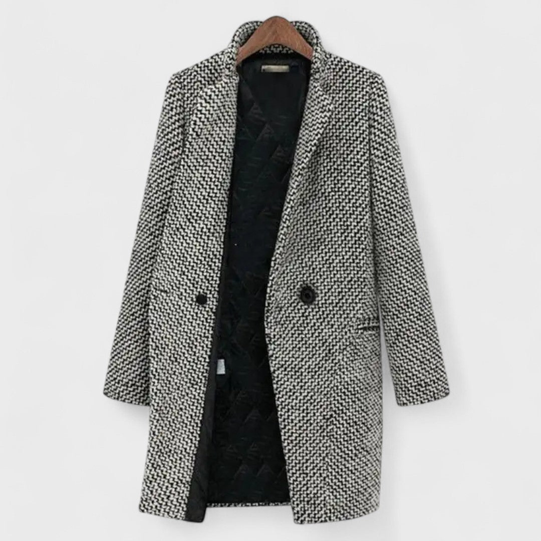 Cyprienne – Manteau élégant pour l’automne et l’hiver