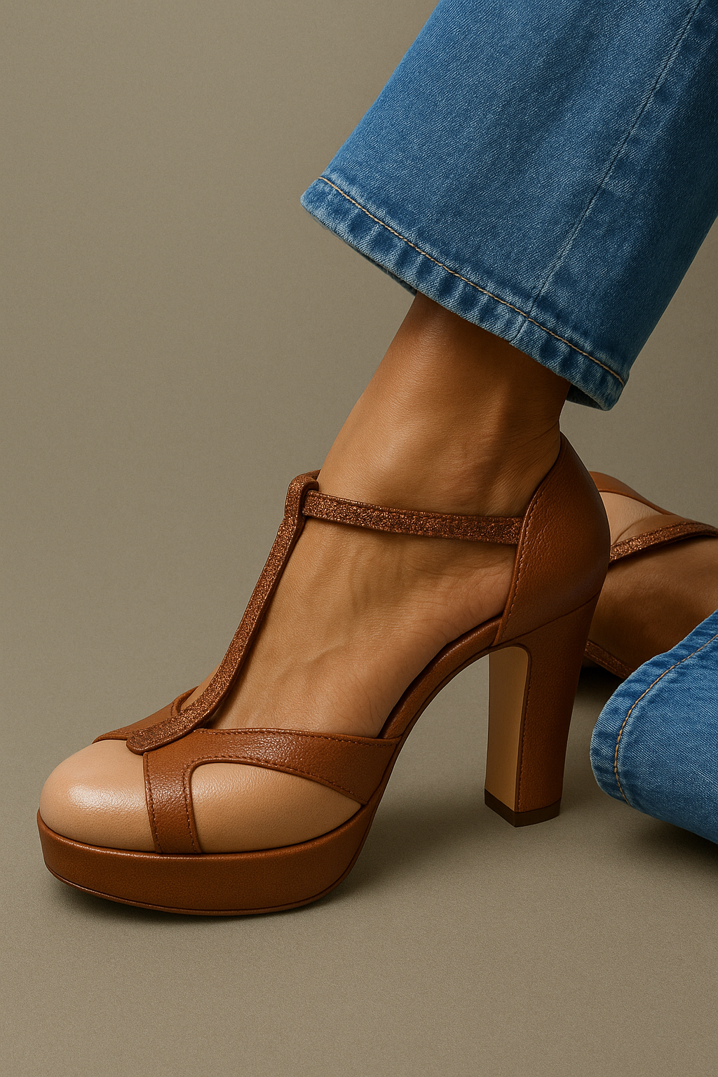 Évarine – Talons élégants et confortables à bride t