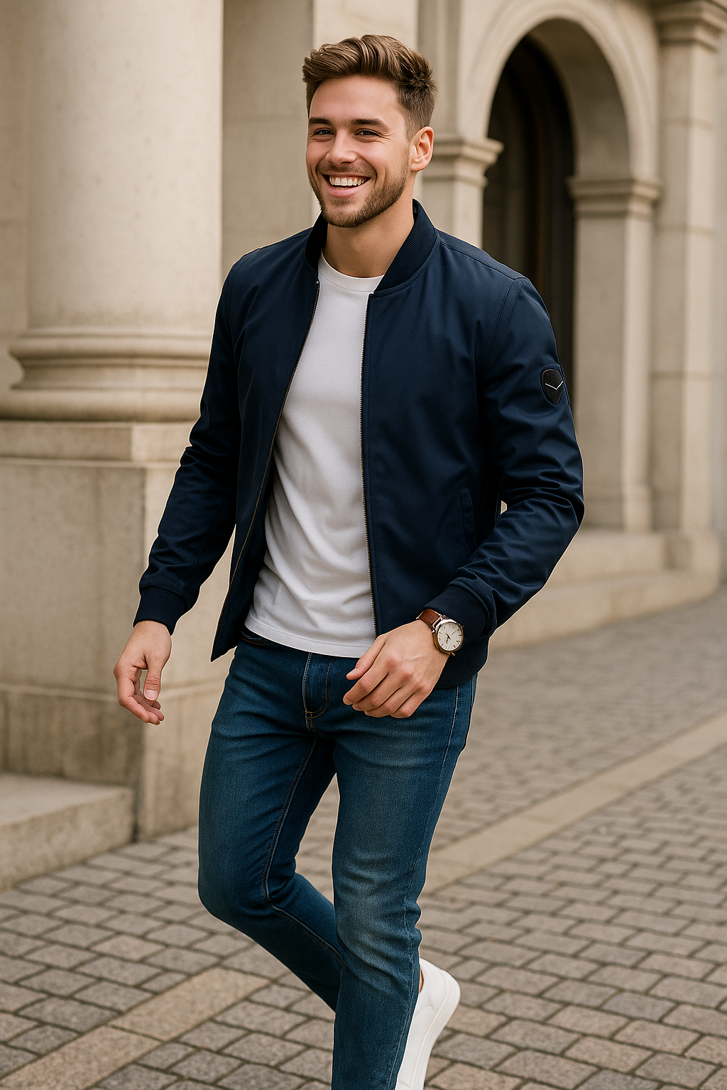 Stéphane – Veste mi-saison moderne chic