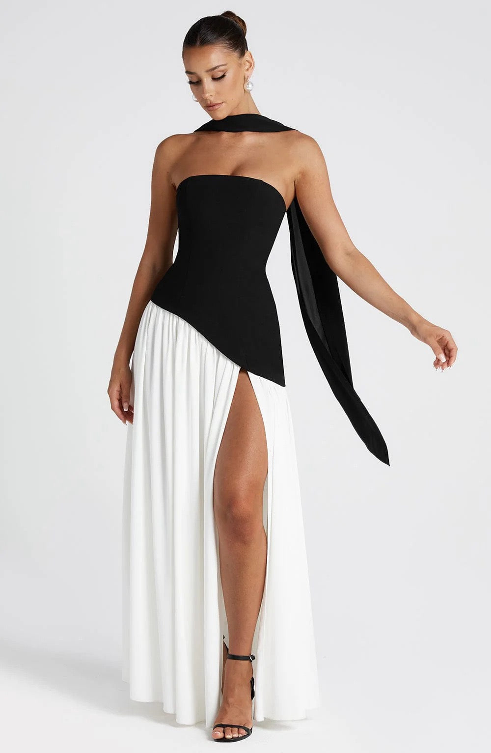 Éléonore – Robe maxi élégante et fluide