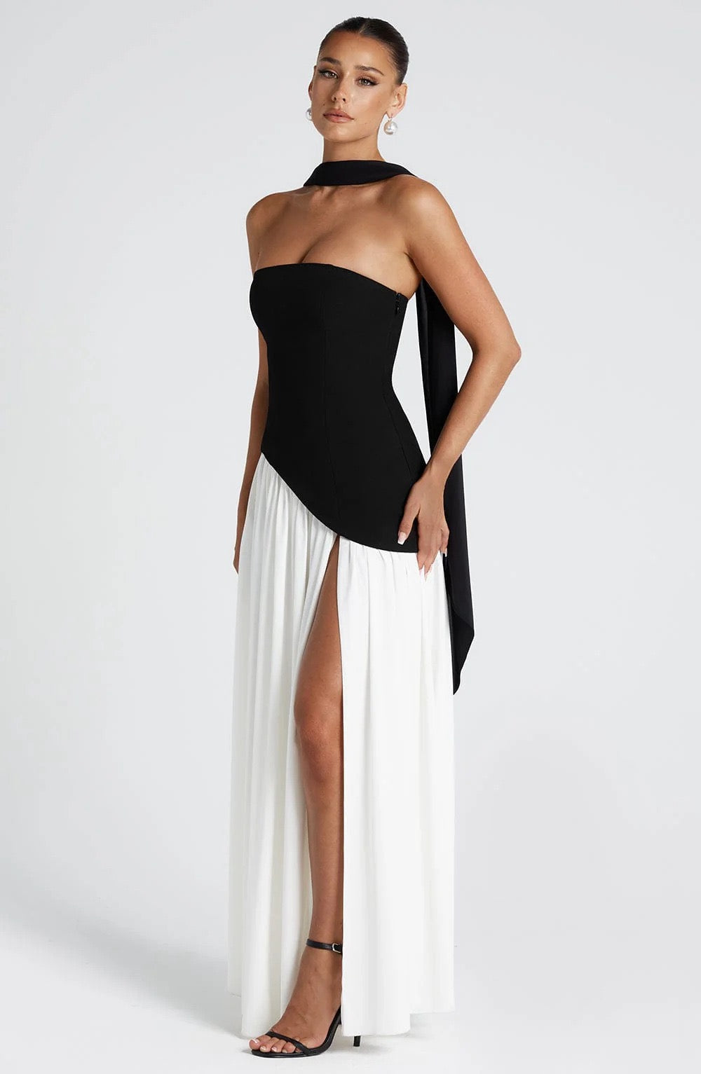 Éléonore – Robe maxi élégante et fluide