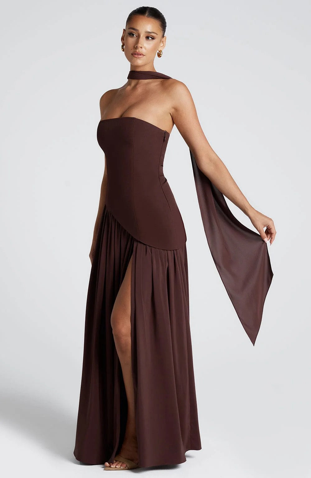 Éléonore – Robe maxi élégante et fluide